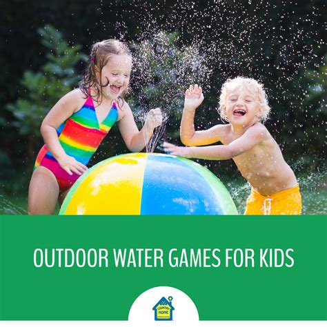 Outdoor Water Games For Kids Country Home Learning Center