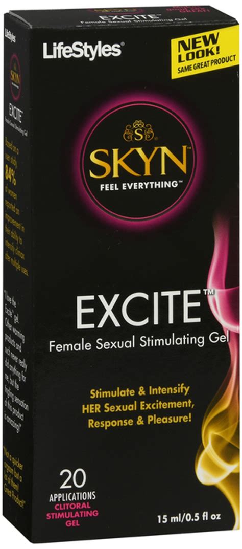 lifestyles excite female stimulating gel 0 50 oz
