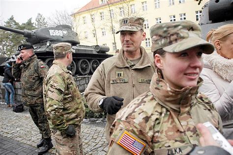 Us Troops Arrive In Poland Boosting Nato Defense In Eastern Europe