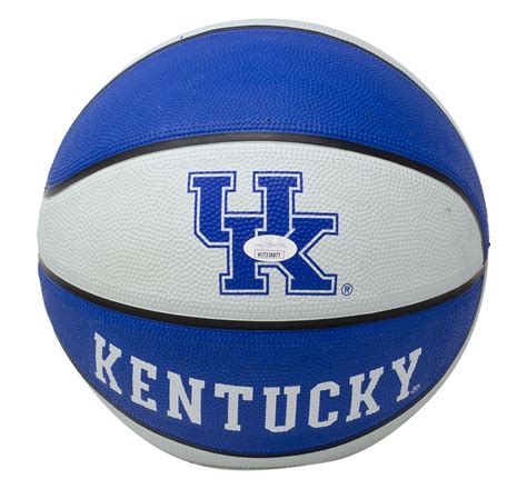 John Wall Signed Kentucky Wildcats Logo Basketball Jsa Coa Pristine