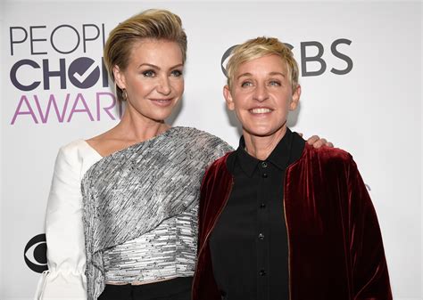 Ellen Degeneres Is Proud Of Wife Portia De Rossi For Her New Art Venture Ibtimes Uk