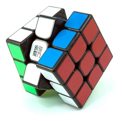 Cubo Rubik 3x3 Yongjun Yj Yulong V2 M Base Negra Lubricado Mercado Libre