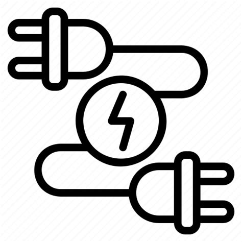 Plug Power Electricity Energy Charging Socket Electronics Icon