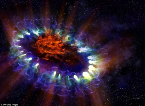 Supernova Revealed In Stunning Detail Massive Dust Remnants From An