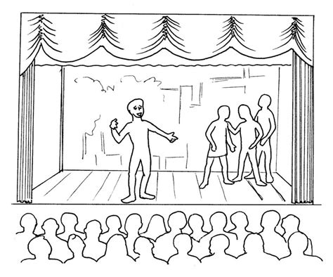 Stage Drawing At Getdrawings Free Download
