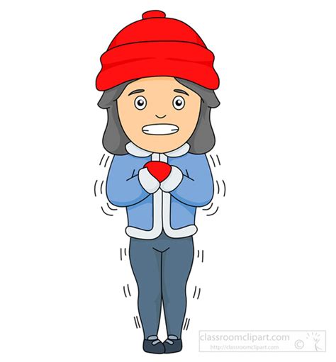 Girl Is Very Cold Clipart 20 Free Cliparts Download Images On