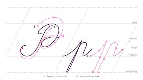 How To Draw A Letter P In Cursive Cursive Letters Drawing At