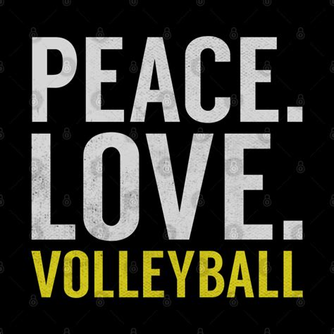 Peace Love Volleyball T Peace Love Volleyball Phone Case Teepublic
