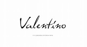 Valentino Name Tattoo Designs | Name tattoo, Tattoo name, Name tattoo ...