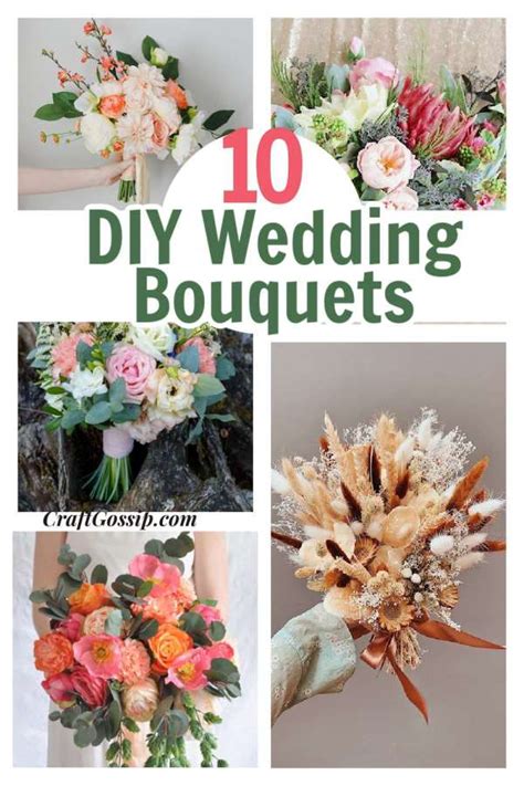 10 Stunning Diy Wedding Bouquets Craft Gossip