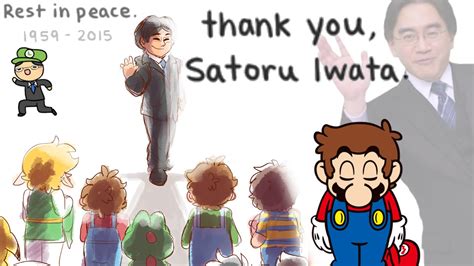 My Satoru Iwata Tribute Thanksiwata Youtube