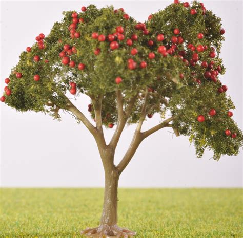 Pl25103 80mm Fruit Tree With Fruit The Model Tree Shop