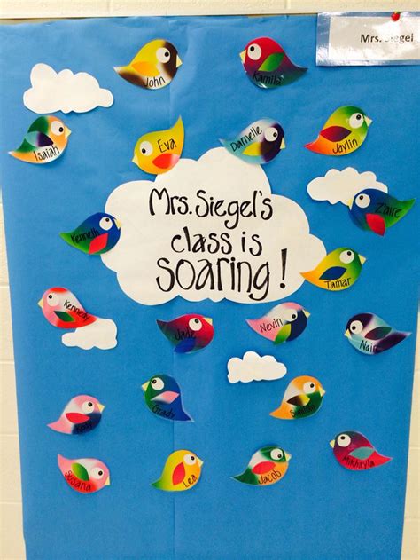 Bird Bulletin Board Bird Bulletin Boards Classroom Themes First