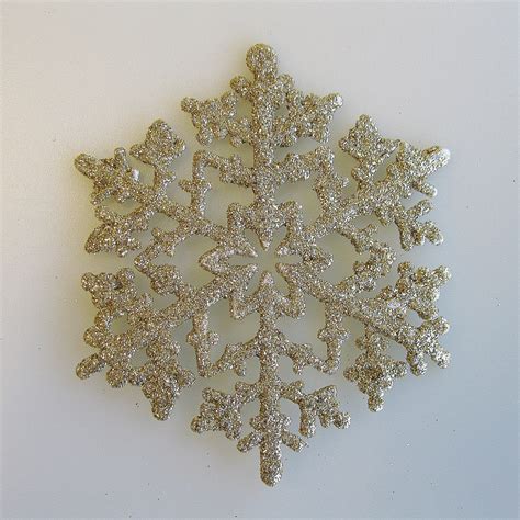Gold Snowflake Ornaments At Hooked On Hallmark Ornaments