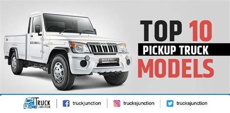 Top 10 Pickup Truck Models In India Price And Overview