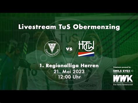 1 Regionalliga Herren Feld TuS Obermenzing vs HTC Würzburg YouTube