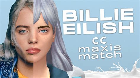 Sims 4 Fazendo A Billie Eilish Só Com Cc Maxis Match Youtube