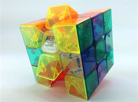 Cubo Rubik 3x3 Transparente Moyu Yulong Lubricado 15500 En Mercado