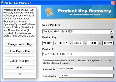 Windows And Office Product Key Viewer 2 Download Software