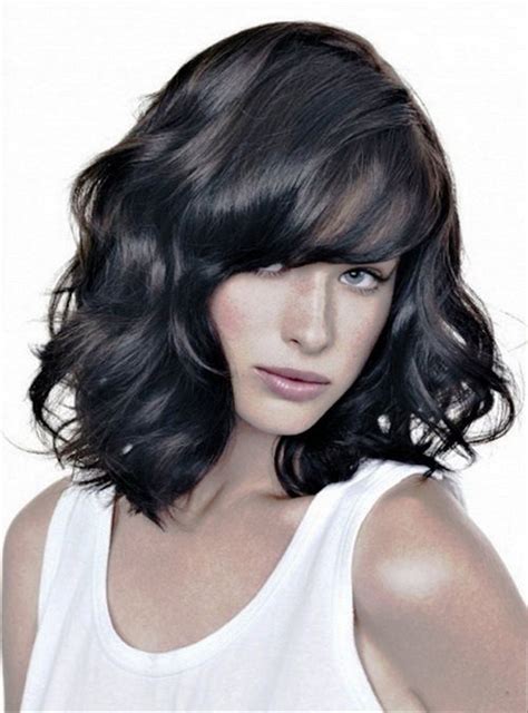 Pictures Of Medium Wavy Hairstyles For Black Hair