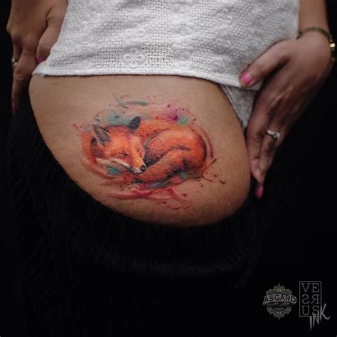 46 Adorable Fox Tattoo Designs And Ideas Tattoobloq Fox Tattoo Fox