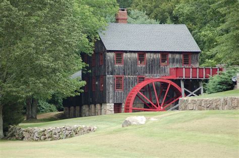 Water Wheel Water Mill Old Grist Mill