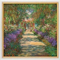 Claude Monet Garden of Giverny Painting for Sale