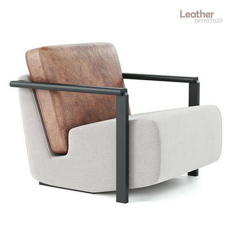 Leather Armchair 3d Model Cgtrader