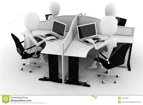 Stream with up to 6 friends. 3d Man, Call Center, Isolated On White Stock Photo - Image ...