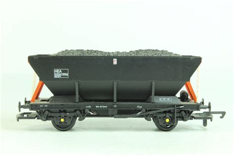 Hornby R6049 Hea Hopper Wagon In Loadhaul Black And Orange 361874