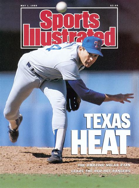 Texas Rangers Nolan Ryan Sports Illustrated Cover By Sports Illustrated