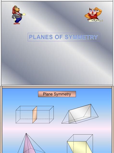 Planes Of Symmetry Shape Euclid Middle School Math Classroom 8th