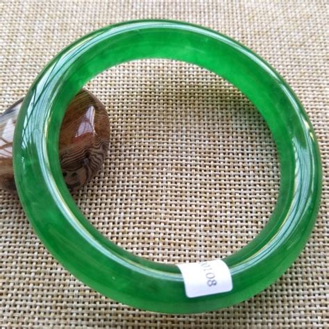 Expensive Mm Certified Natural Ice Green Jadeite Jade Bracelet