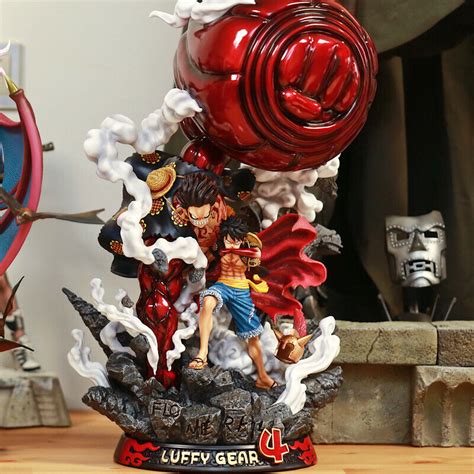 F One Piece Monkey D Luffy Gear Cuarta Estatua Puño Gigante Resina Modelo GK eBay