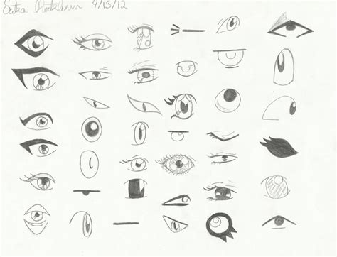 Stupid Anime Eye Reference By Madamcatastrophy On Deviantart