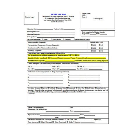 15 Patient Chart Templates Doc Pdf Excel