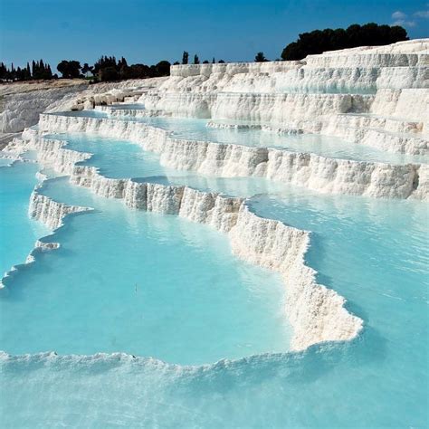 Natural Pools 💦 Pamukkale Turkey Photo By Archkachmoscow Nature