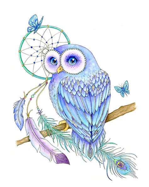 Owl Dreamcatcher By Pixirivets On Deviantart
