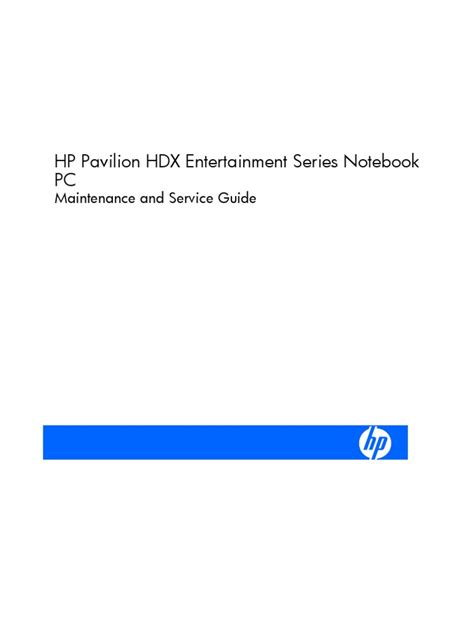 hp pavilion hdx entertainment notebook pc manual pdf remote control set top box