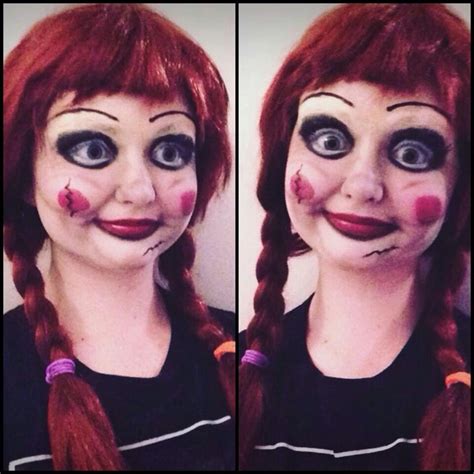 Anabelle Doll Makeup Annabelle Makeup Halloween Makeup