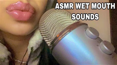 ASMR Intense Wet Mouth Sounds Hand Movements Upclose Personal