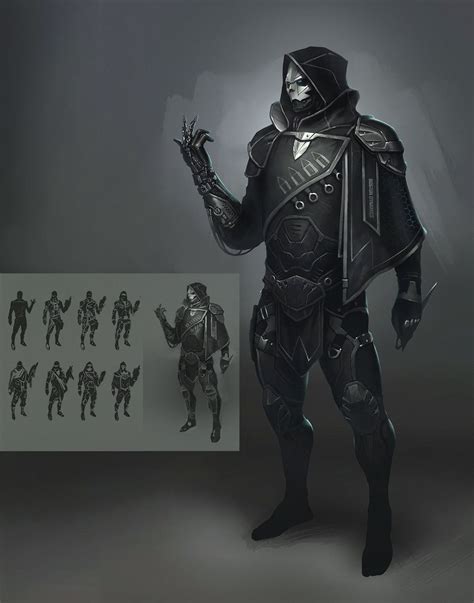 Cyberspy Denis Rybchak Cyberpunk Character Fantasy Character