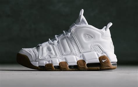 The Nike Air More Uptempo White Gum Drops Next Week •