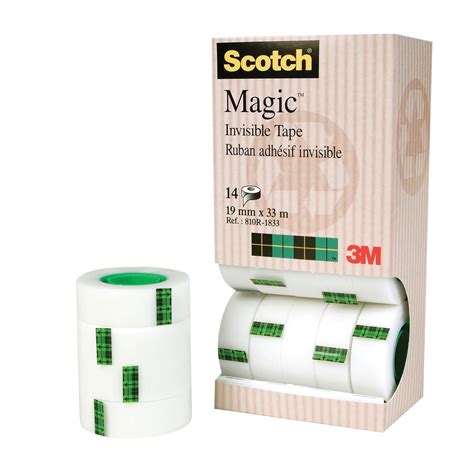 Scotch Magic Tape Refills In Recycled Tower Pack 14 Rolls Grand And Toy