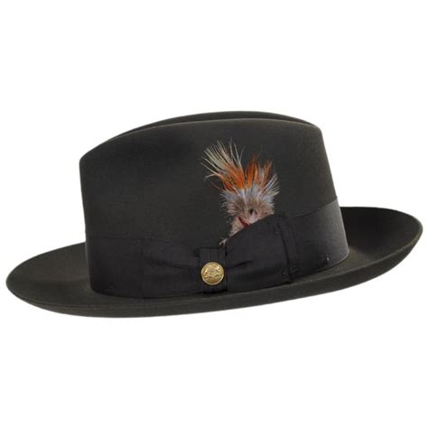 Stetson Pinnacle Beaver Fur Felt Fedora Hat All Fedoras