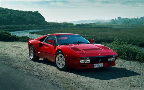 Red Coupe Car Red Ferrari Landscape Hd Wallpaper Wallpaper Flare