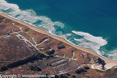 Aerial Photograph Of Fort Ord Beach Monterey County California