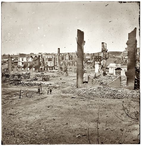 Shorpy Historical Photo Archive Burnt District 1865 With Images