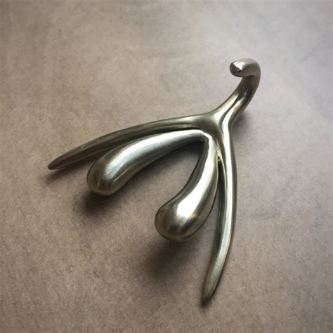 Internal Clitoris In White Bronze Etsy