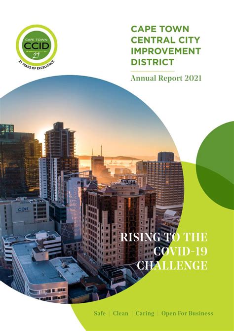 Ccid 2021 Annual Report By Cape Town Central City Improvement District Issuu